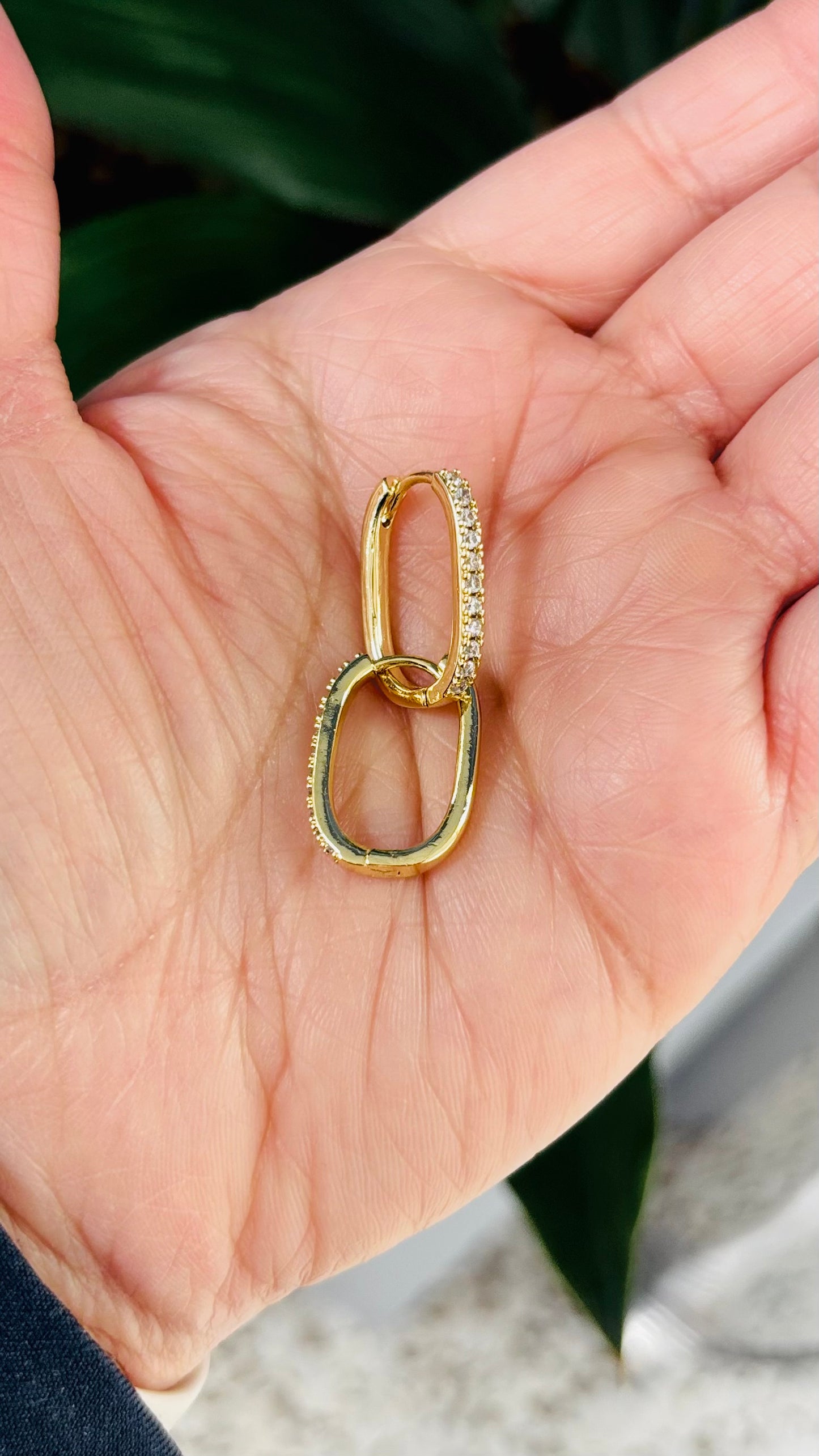 Argollas Doradas Aura Luxe